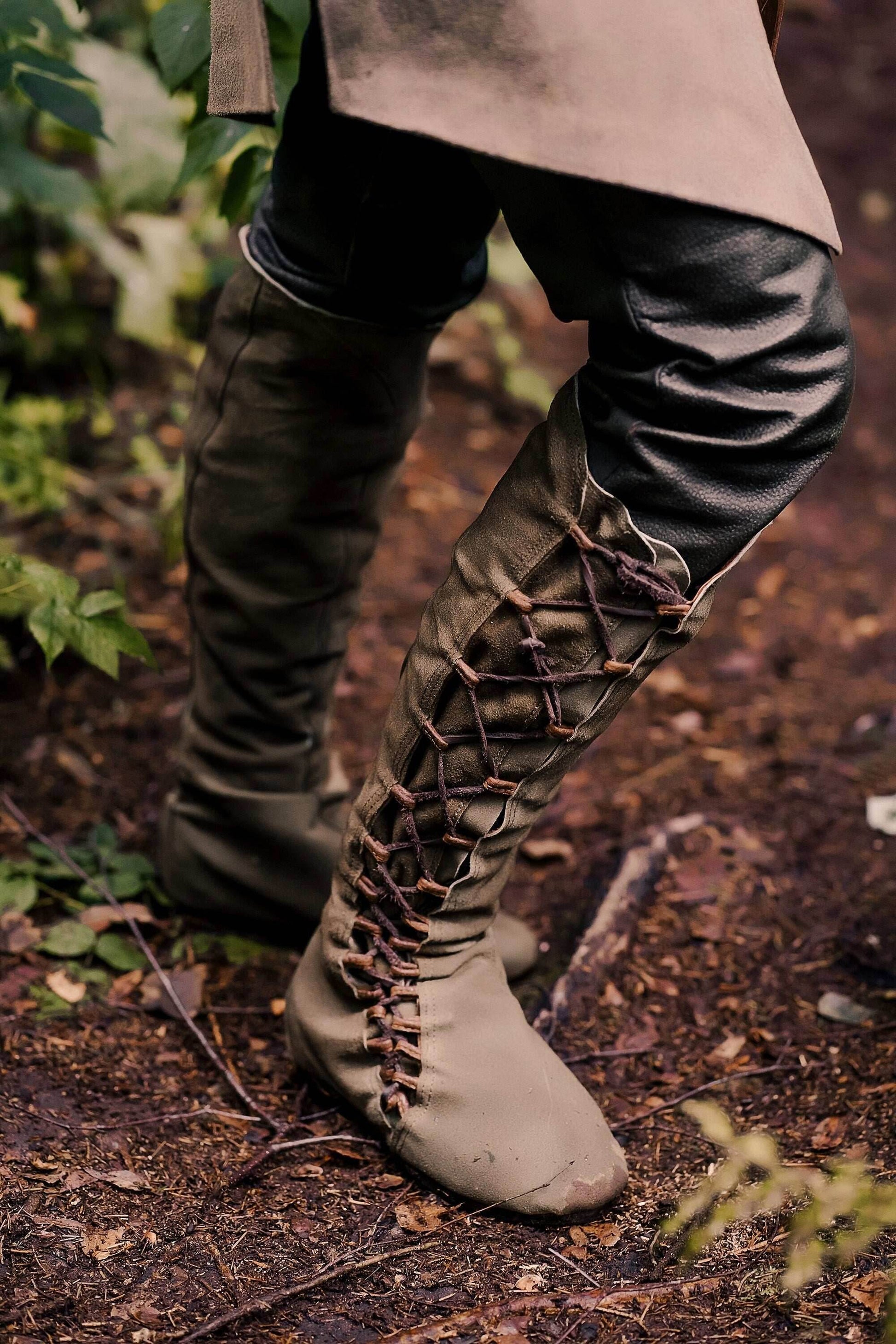 Legolas high boots (Lord of the Rings) - Green (as foto) / 5