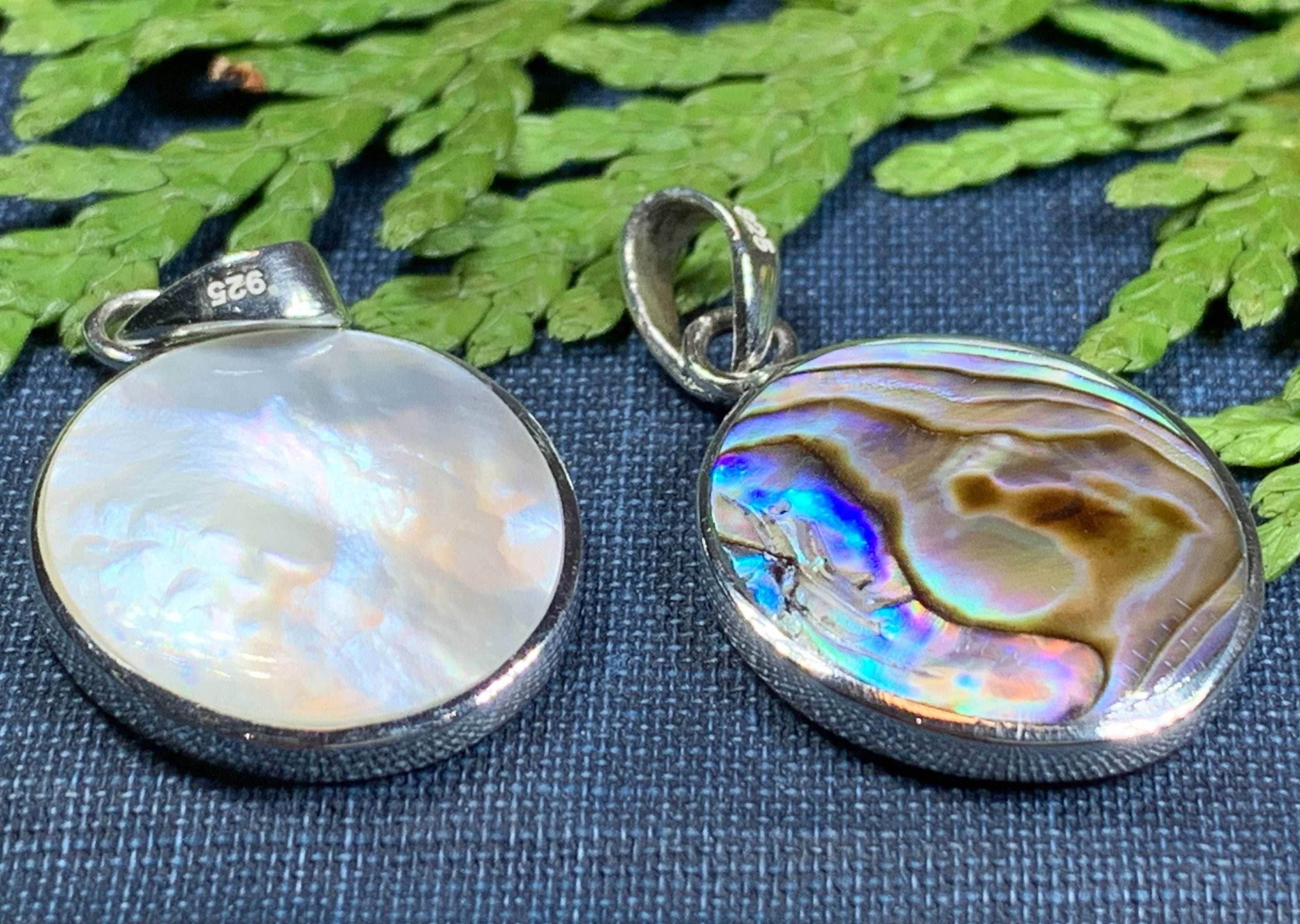 Valene Tree of Life Necklace - 18 / Abalone Shell