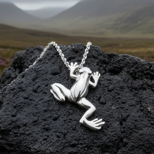Jumping Frog Necklace