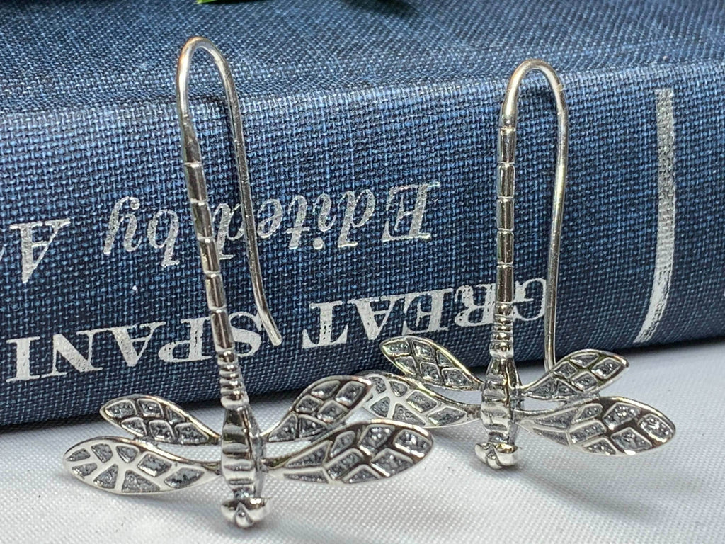Elegant Dragonfly Earrings - 