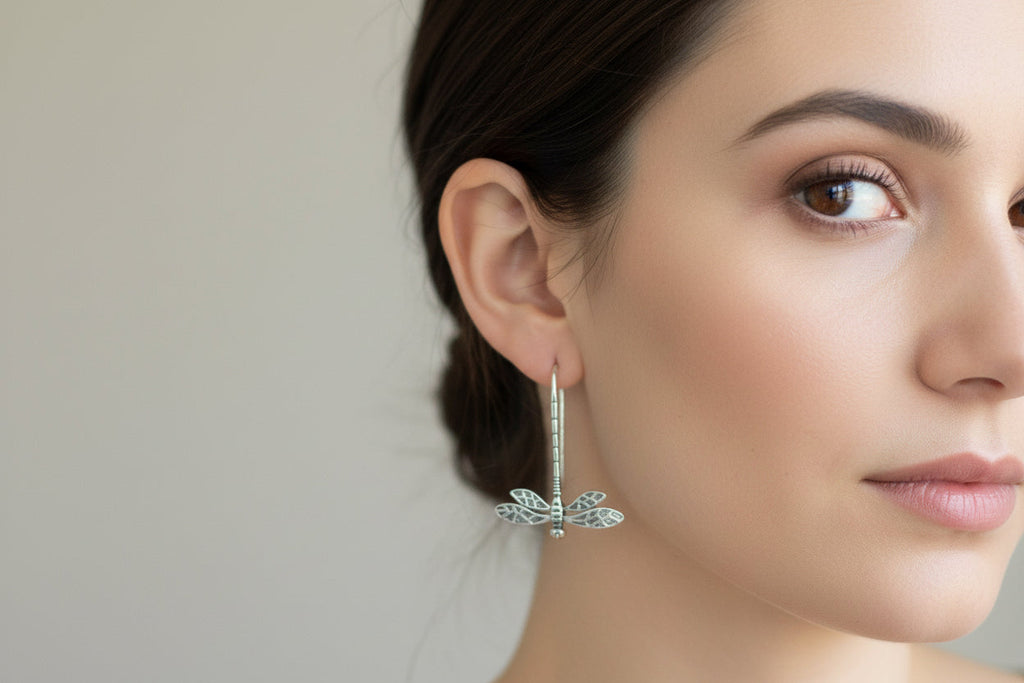 Elegant Dragonfly Earrings