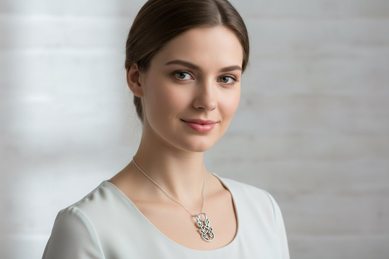 Adria Celtic Knot Necklace