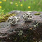 Rope Style Celtic Knot Stud Earrings