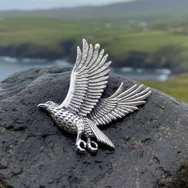 Eagle in Flight Necklace