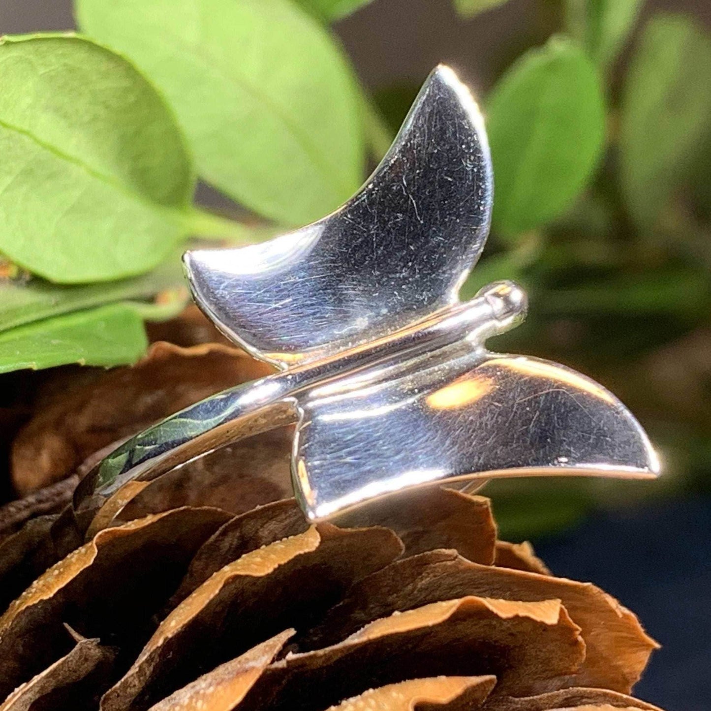 Modern Butterfly Ring - 6