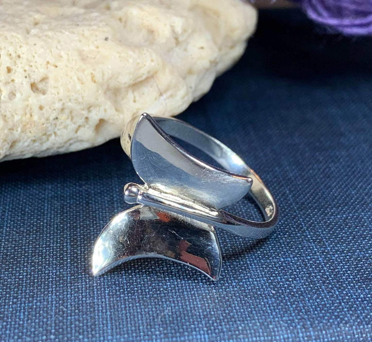 Modern Butterfly Ring - 6