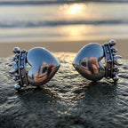 Celtic Claddagh Post Earrings