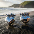Celtic Claddagh Post Earrings