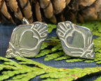 Modern Claddagh Cuff Links