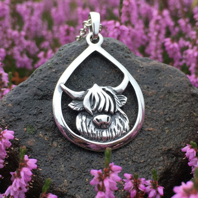 Highland Cow Necklace