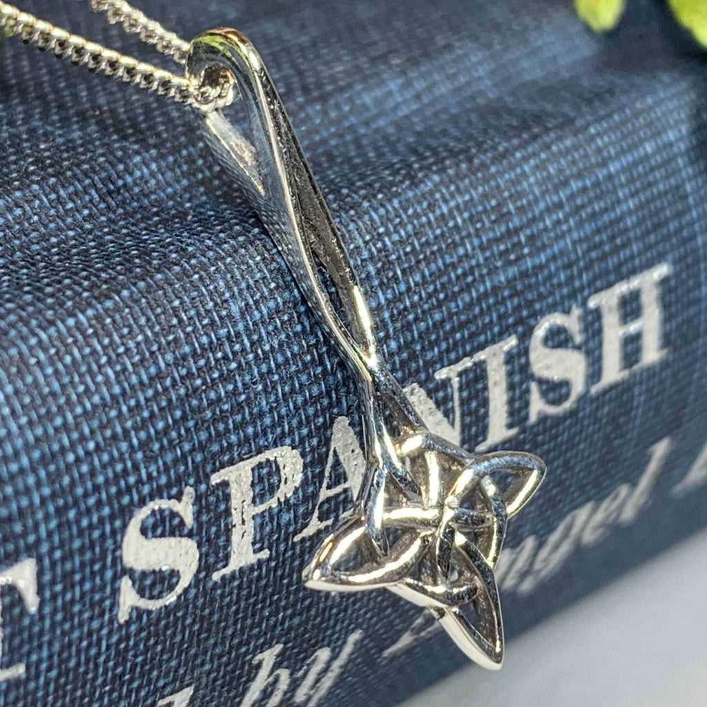 Shooting Star Celtic Knot Necklace - 18