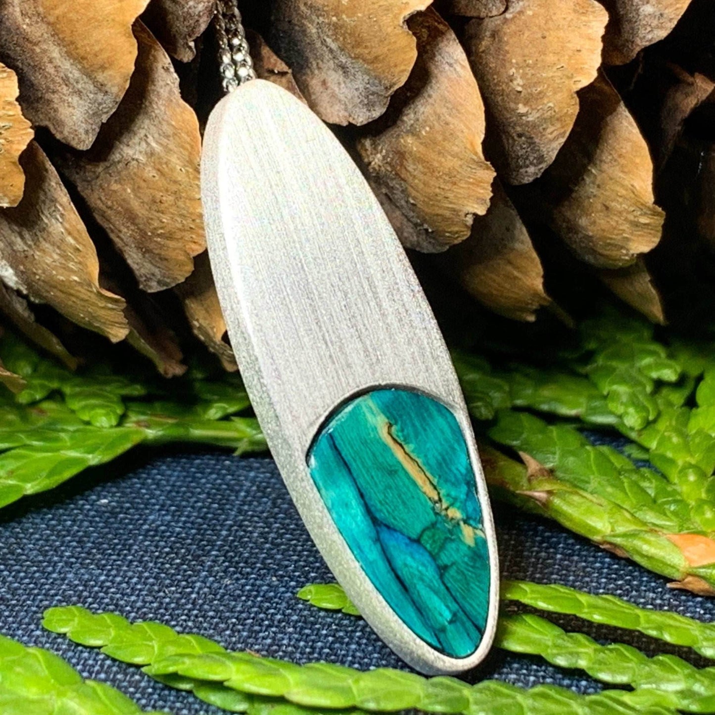 Jura Scottish Highlands Necklace - Green