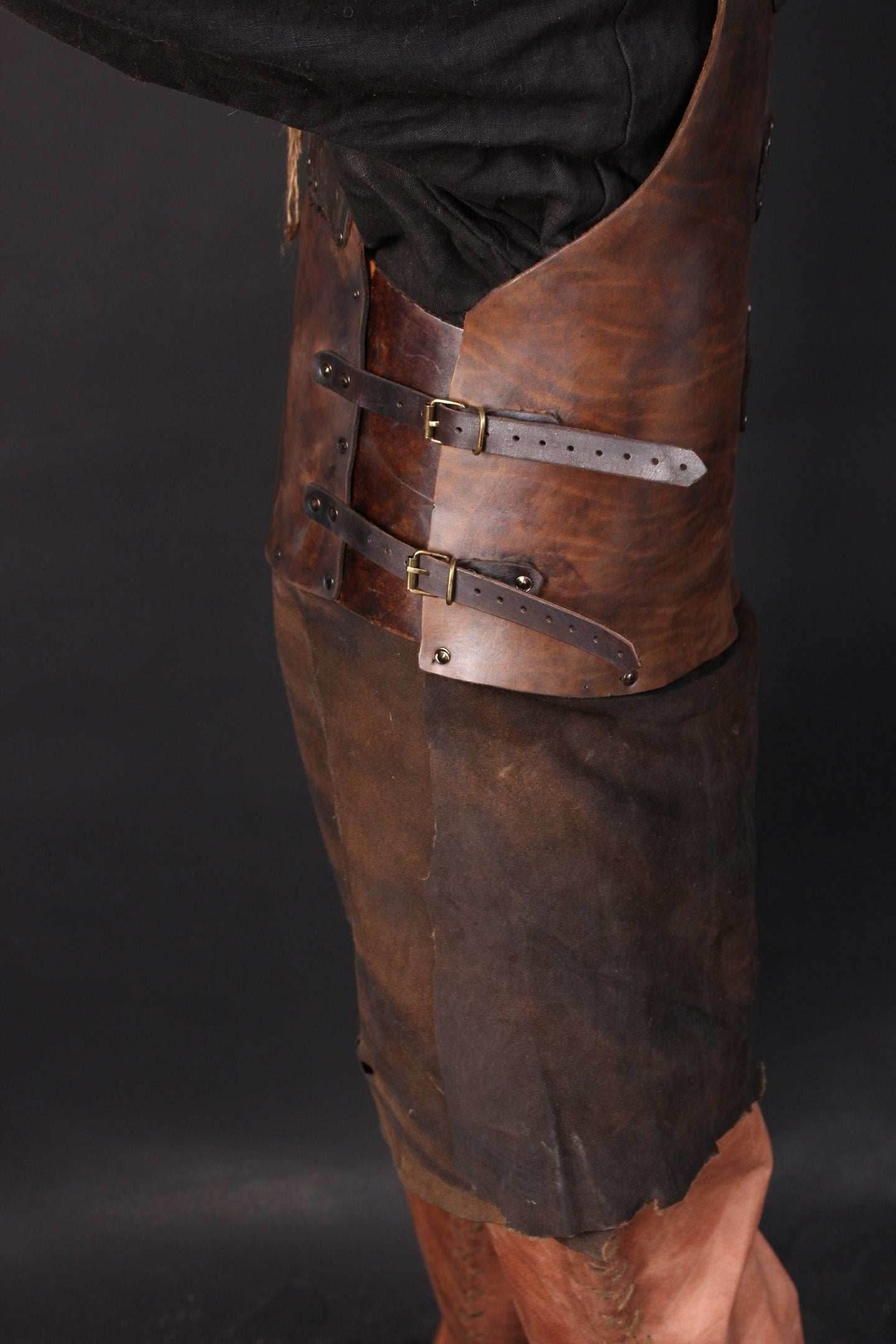 Viking larp leather armor - XS / Full payment