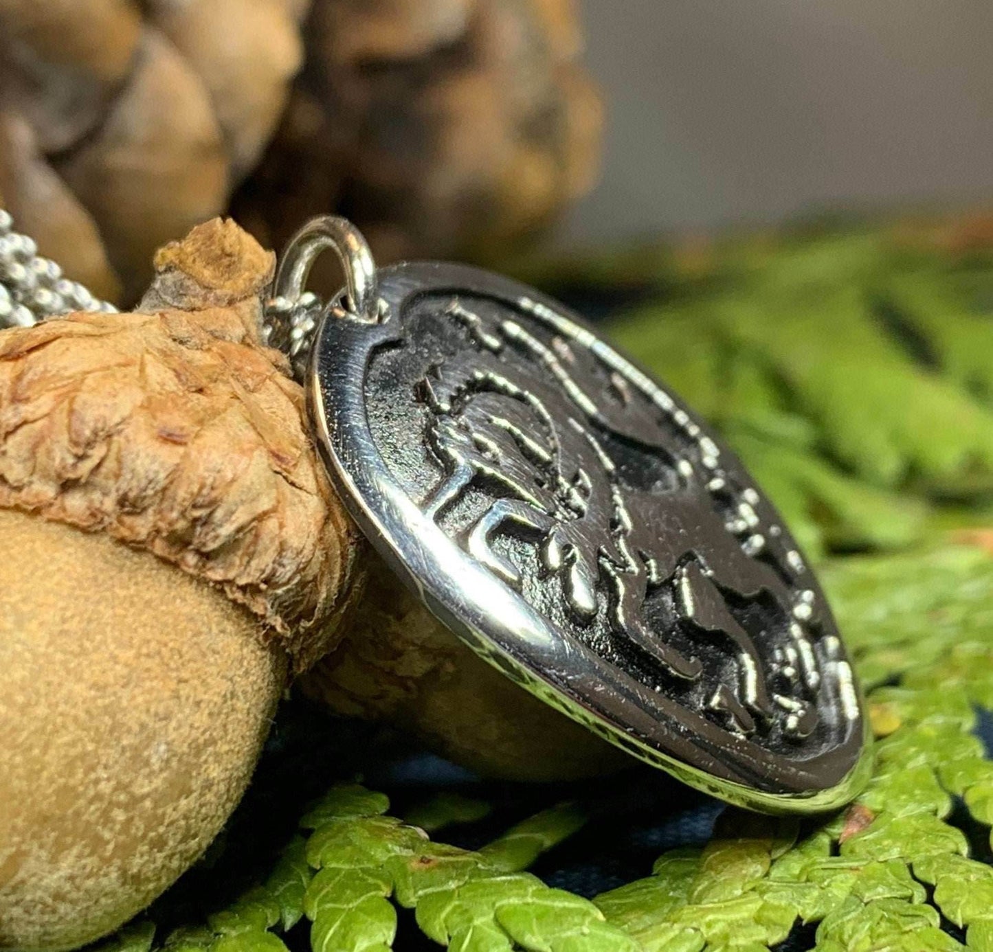 Unicorn of Scotland Pewter Necklace - 