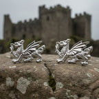 Welsh Dragon Cuff Links