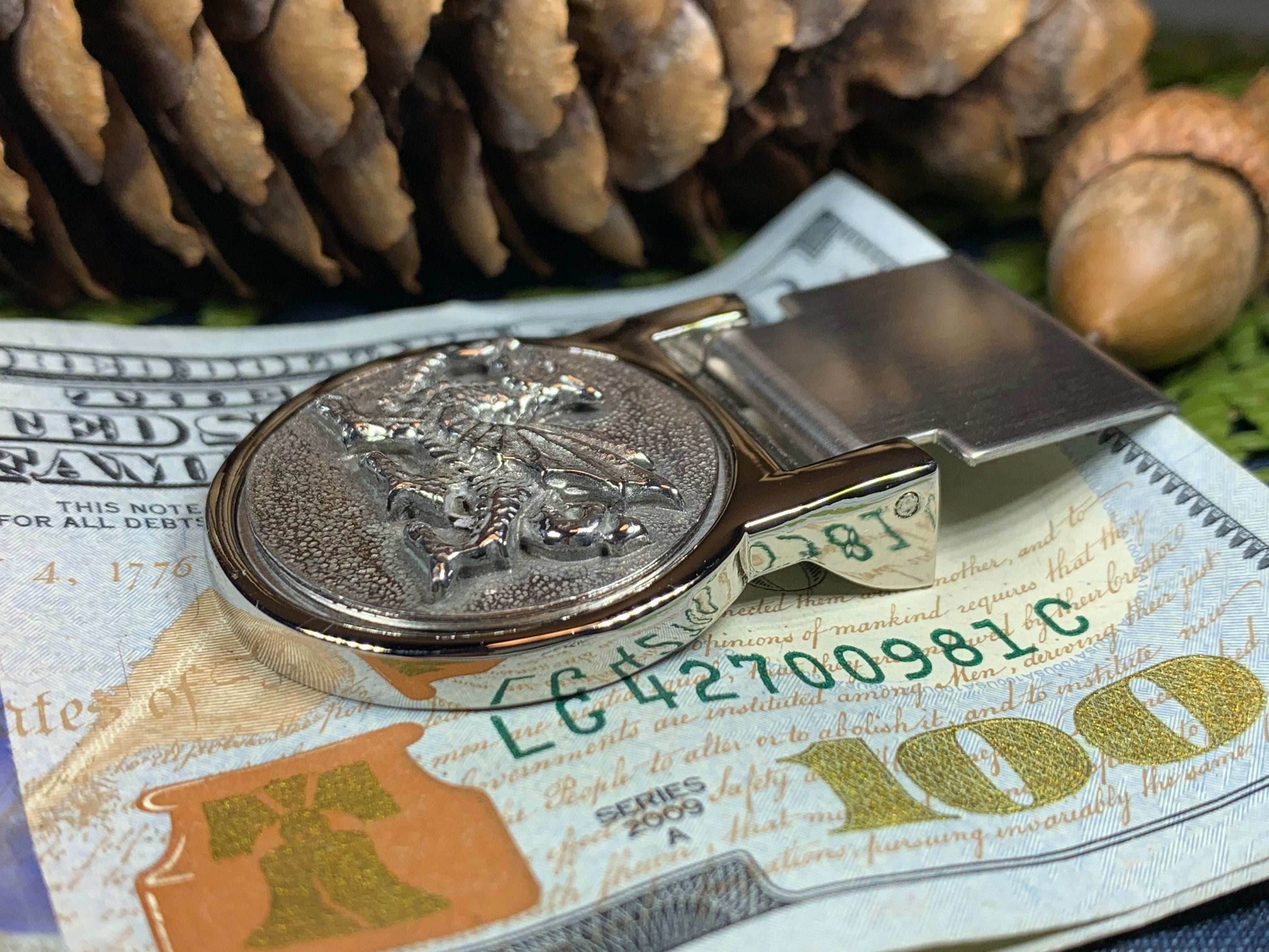 Welsh Dragon Money Clip - 
