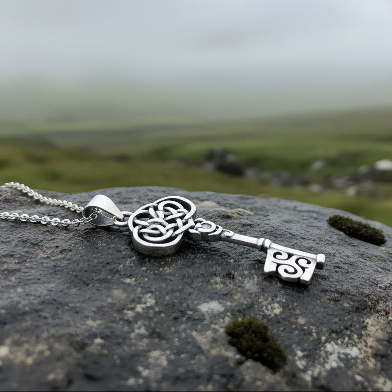 Adelaide Celtic Key Necklace