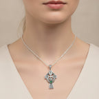 Claddagh Cross Necklace