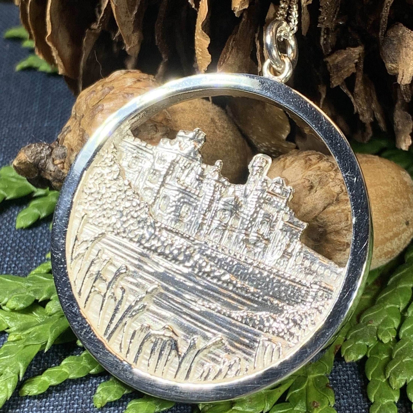 Irish Castle Necklace - 18