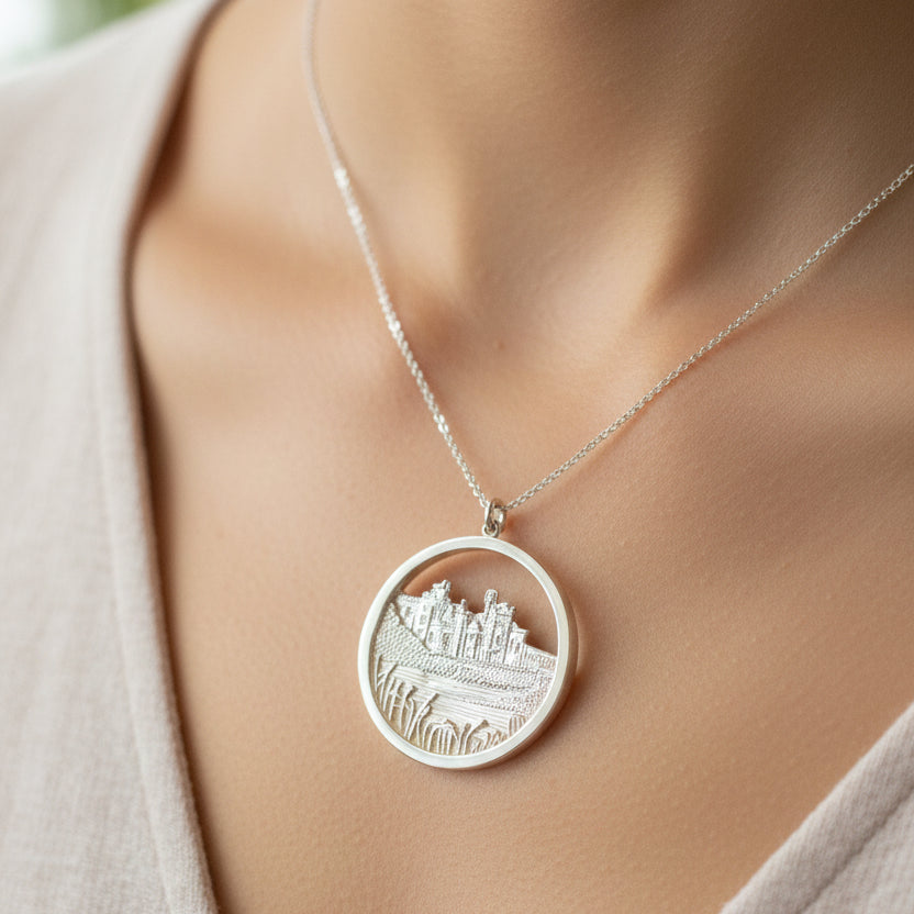 Irish Castle Necklace