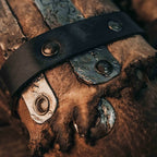 Medieval celtic bracers - brown (as pictured) / For two hands