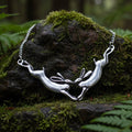 Two Rabbits Necklace