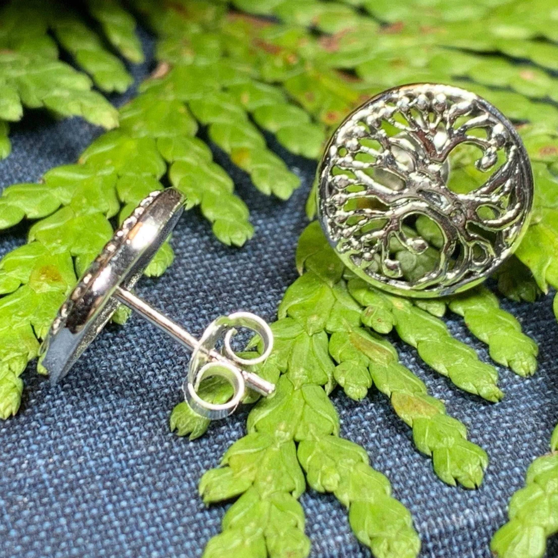 Tree of Life Stud Earrings - 
