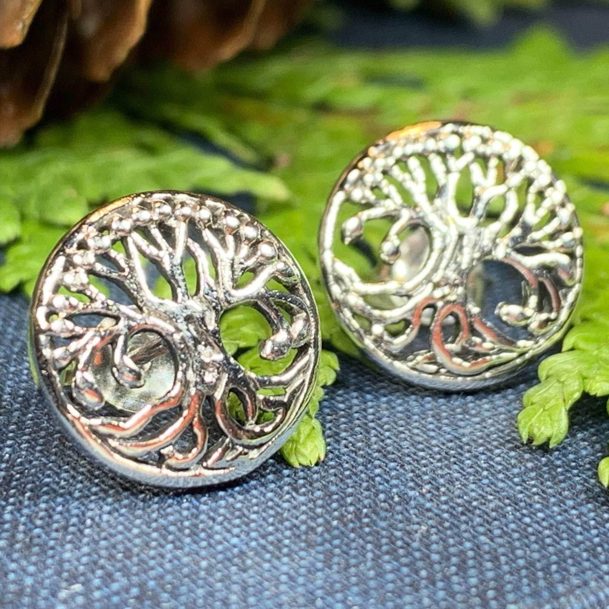 Tree of Life Stud Earrings - 