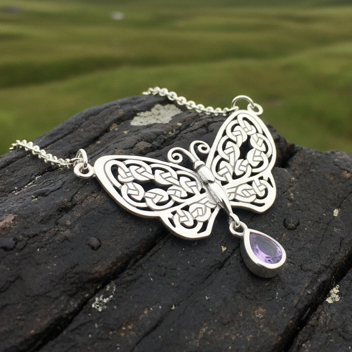 Celtic Butterfly Necklace
