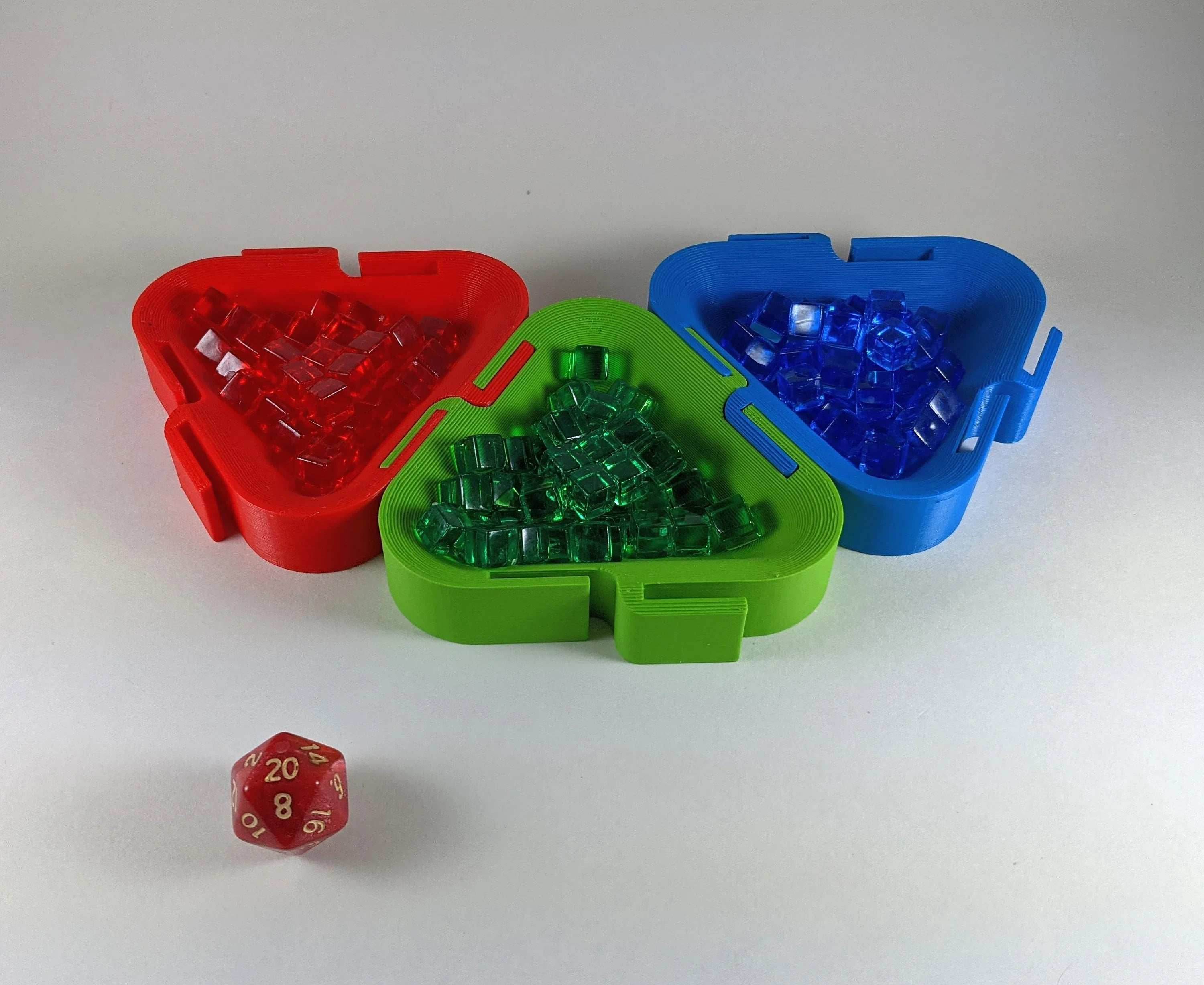 Connectible Board Game Organizers (3 pack) - Tier 1 / 3 Pack