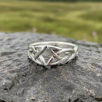 Open Trinity Knot Ring
