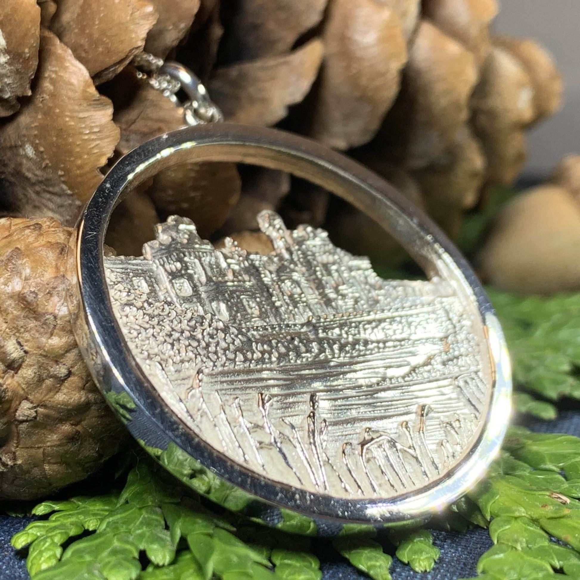 Irish Castle Necklace - 18