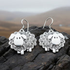 Wooly Sheep Earrings