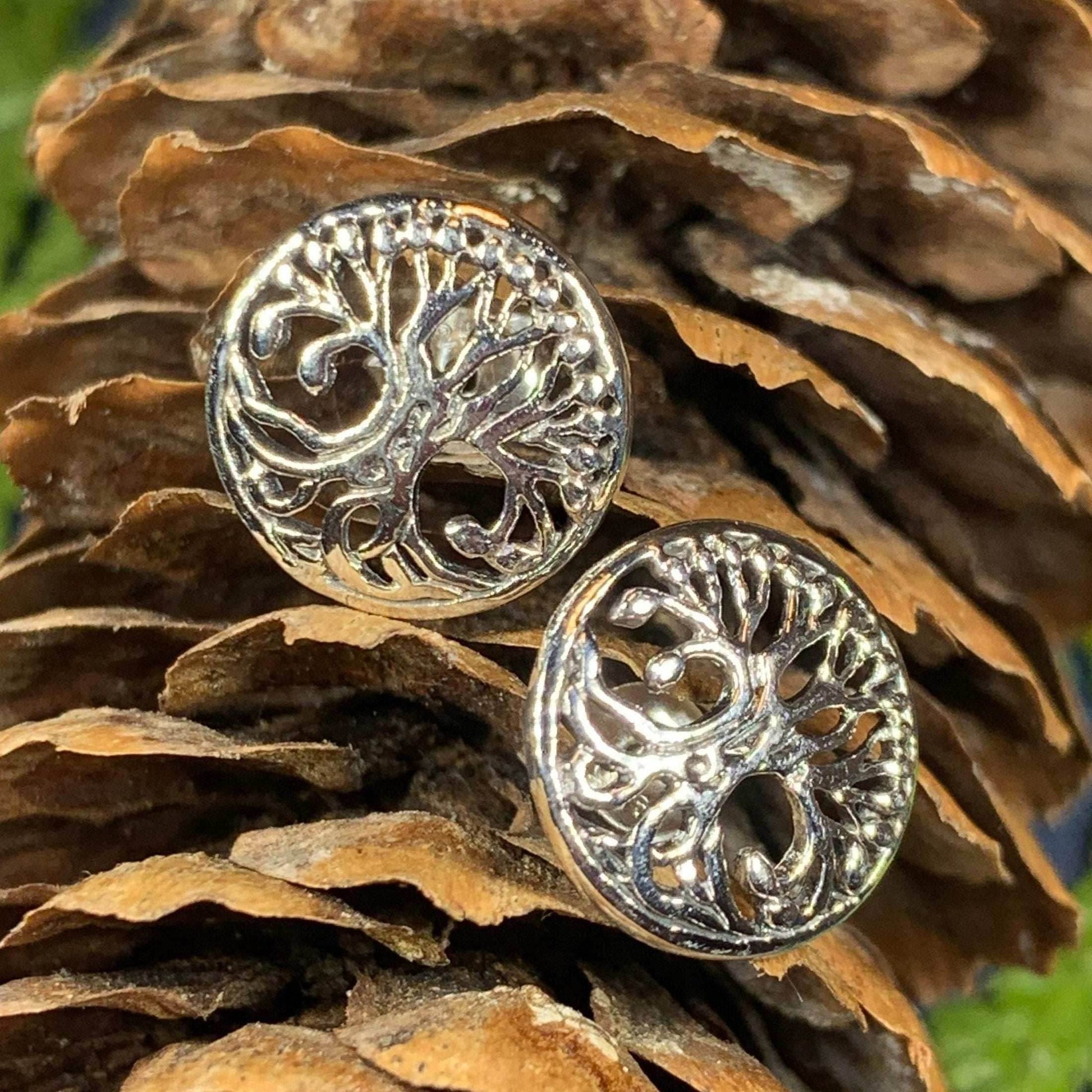 Tree of Life Stud Earrings - 