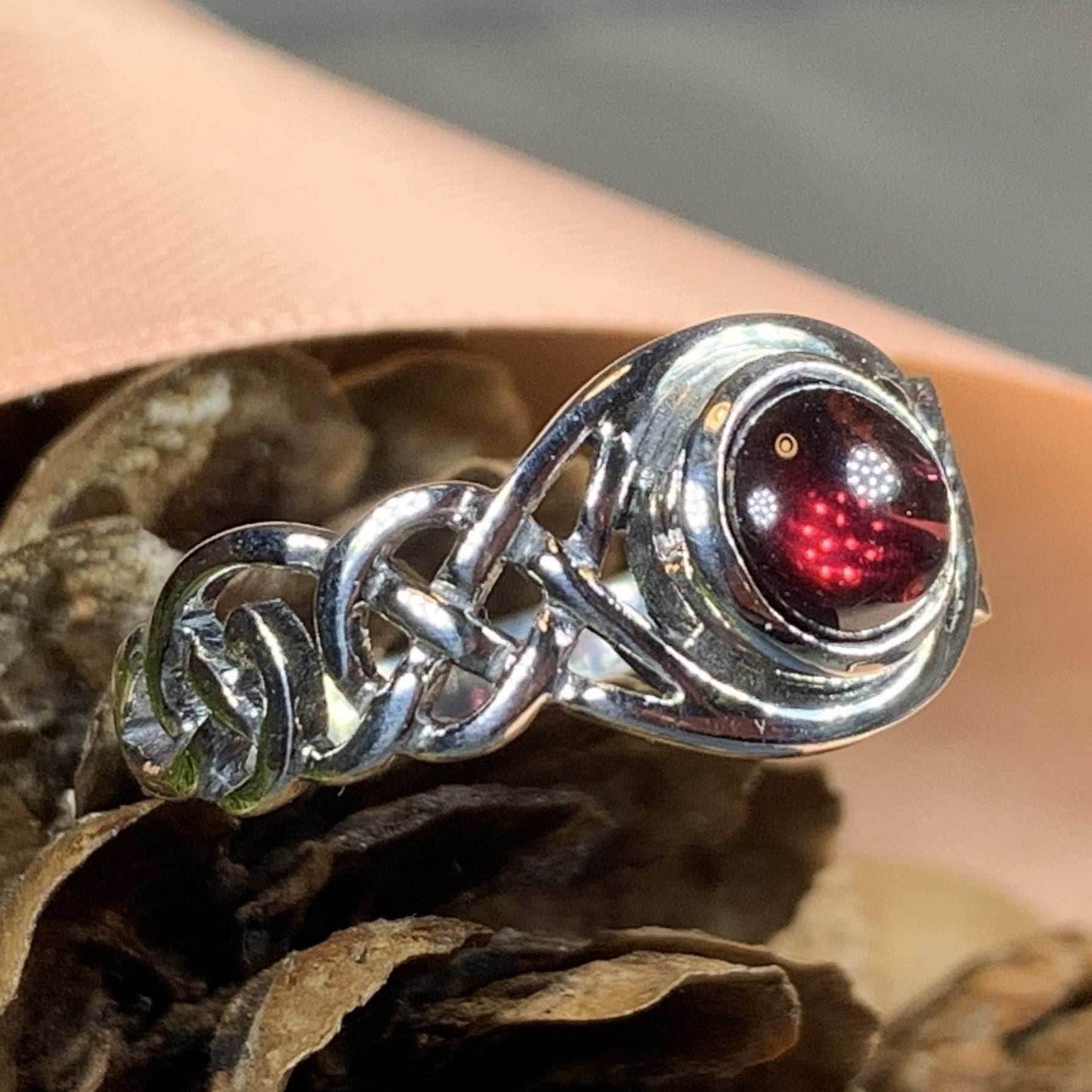 Leah Celtic Knot Ring - 5