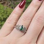 Cora Celtic Knot Ring