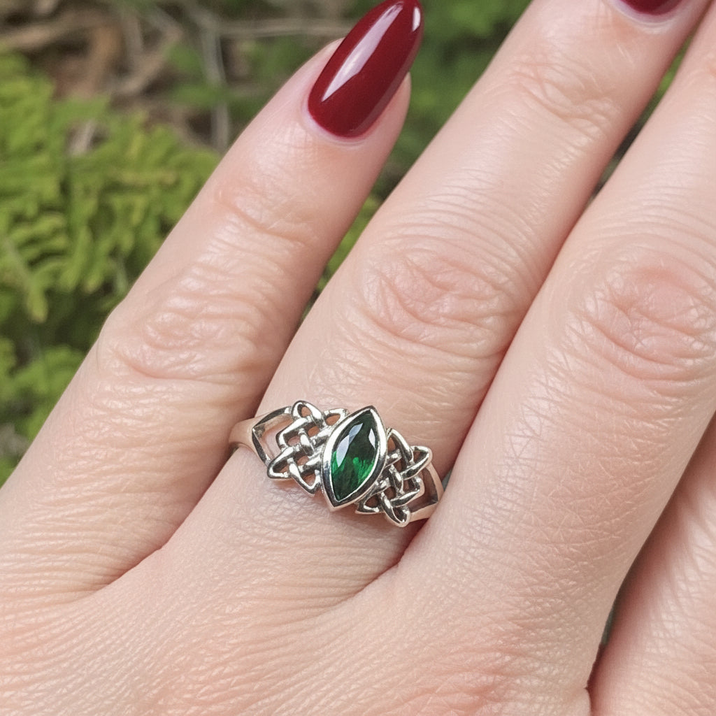 Cora Celtic Knot Ring