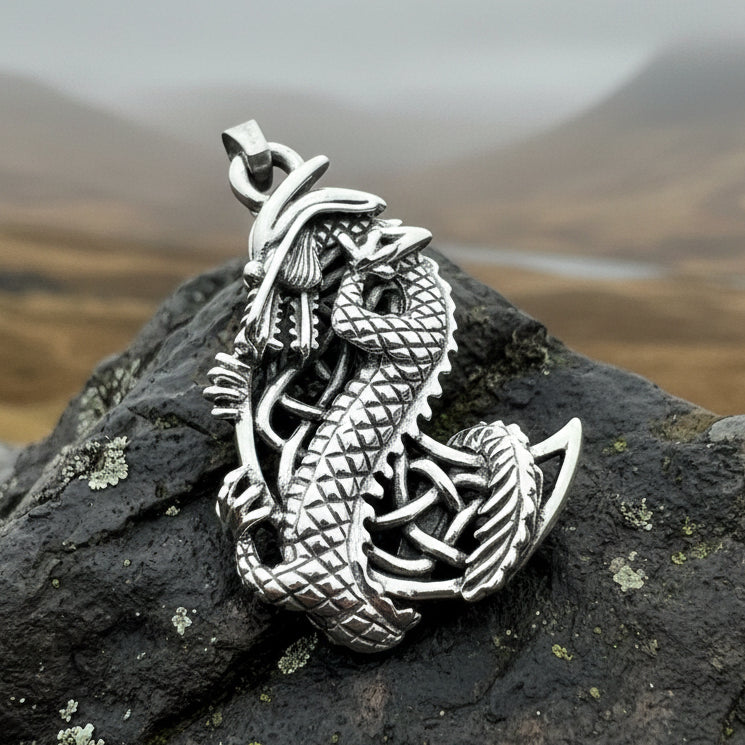 Aevnass Dragon Moon Necklace