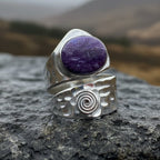 Celtic Spiral Wrap Ring