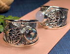 Earth Mother Tree of Life Ring - 7 / Topaz