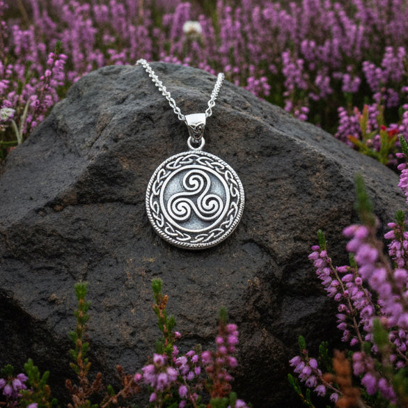 Ancient Spirit Celtic Spiral Necklace