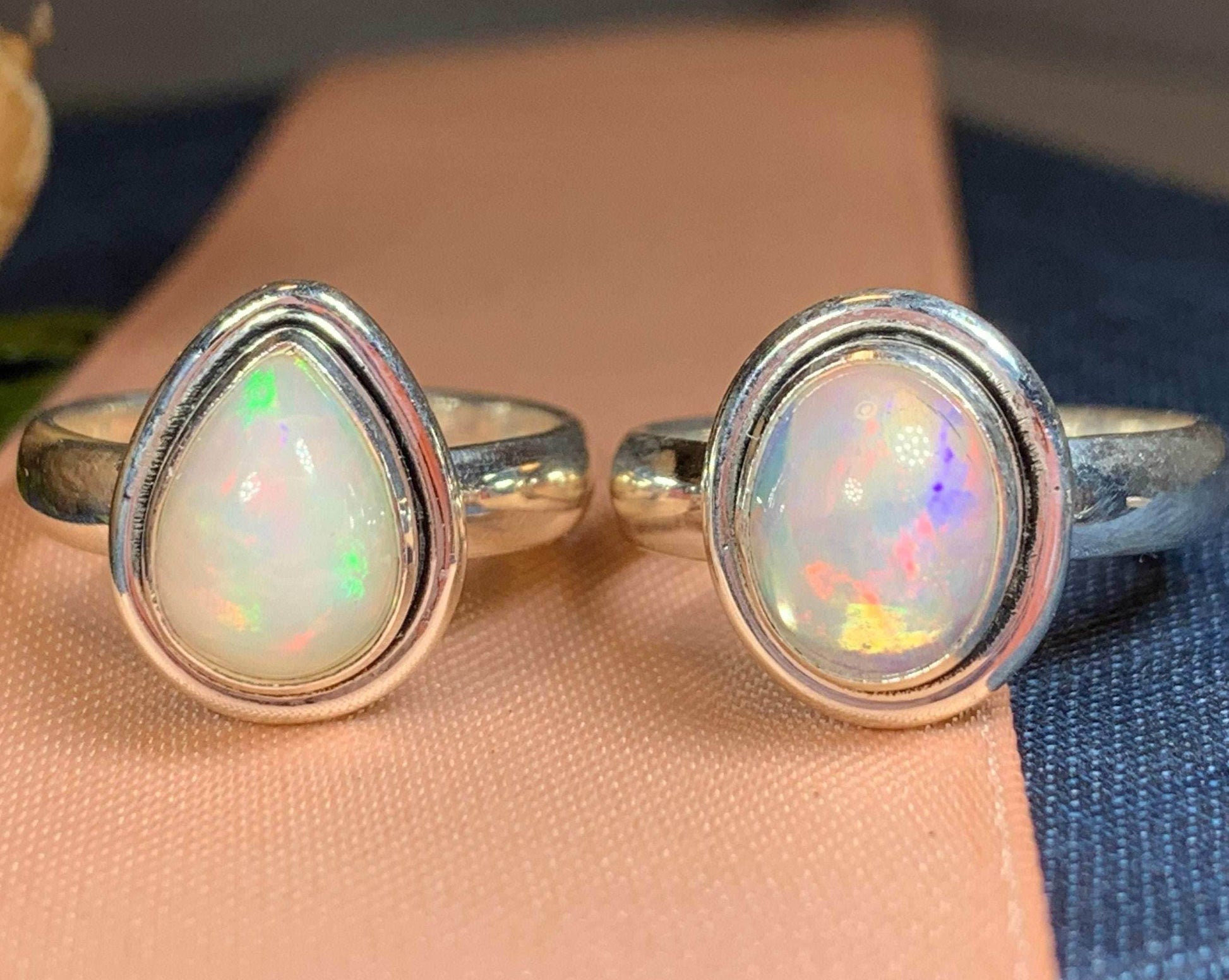 Highland Sunset Ring - 6 / Teardrop