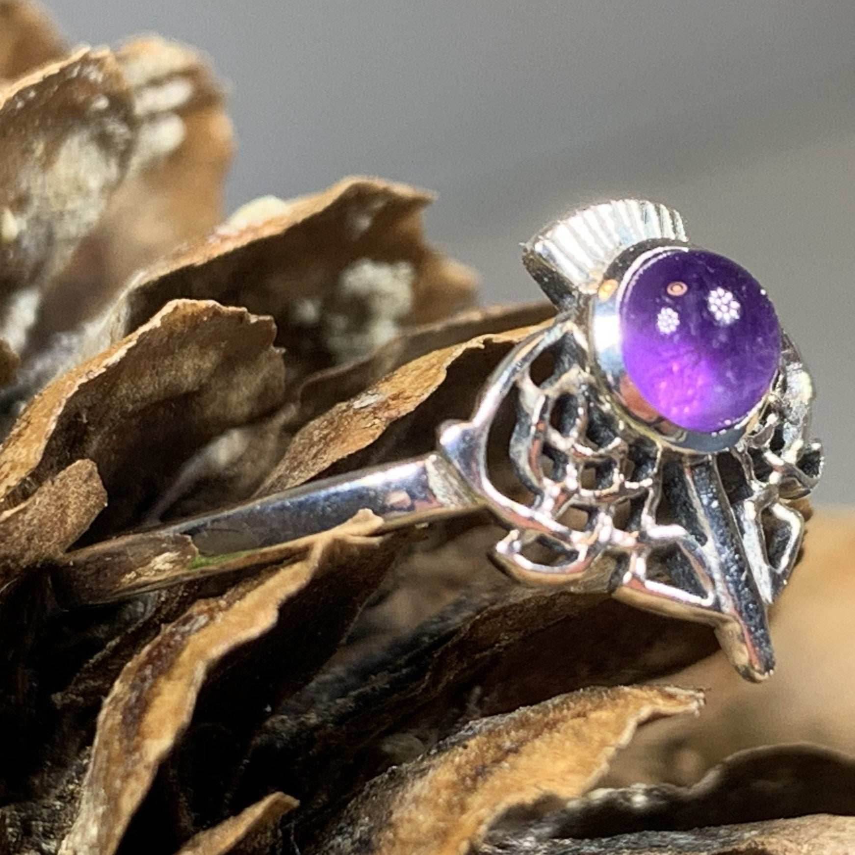 Ailsa Thistle Ring - 5