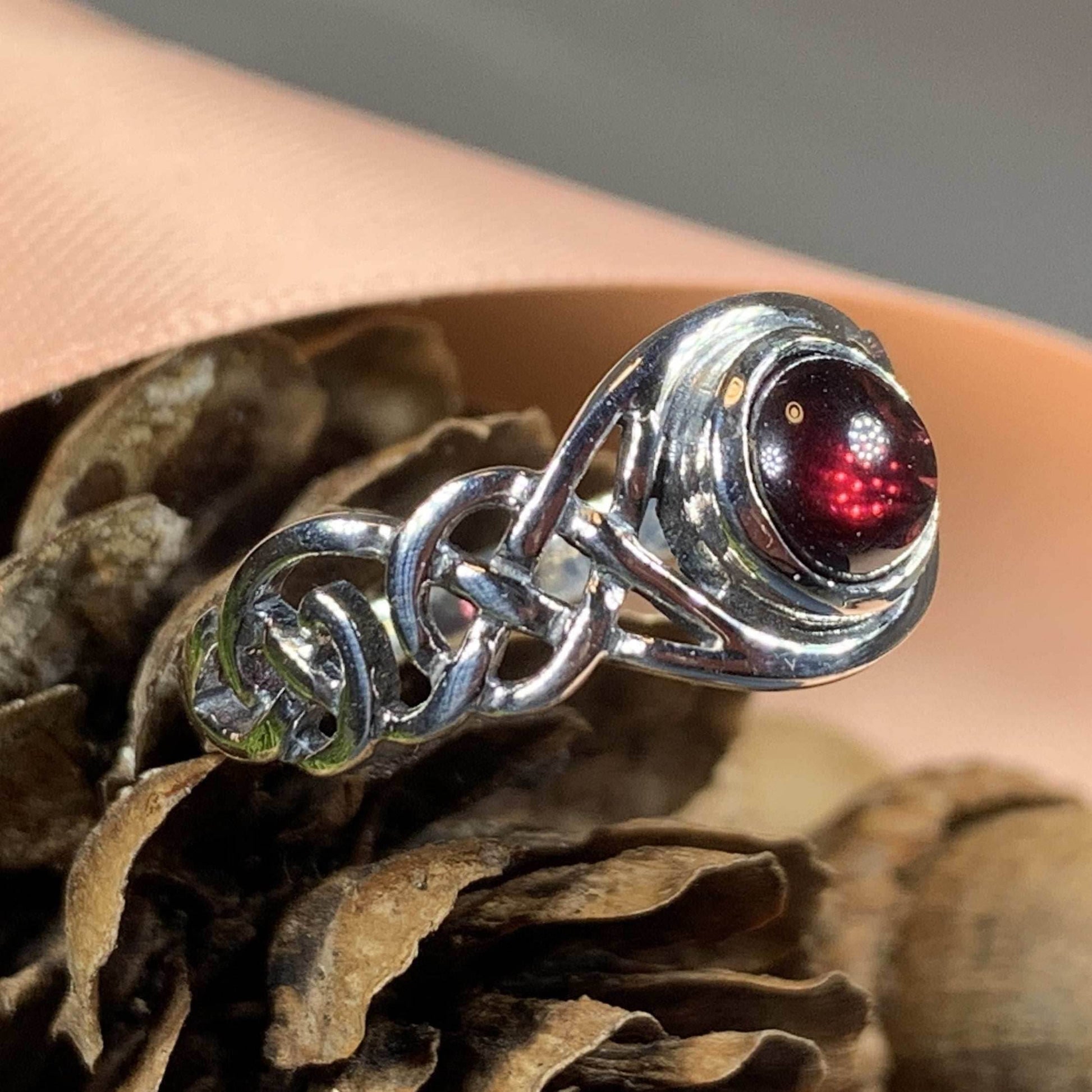 Leah Celtic Knot Ring - 5