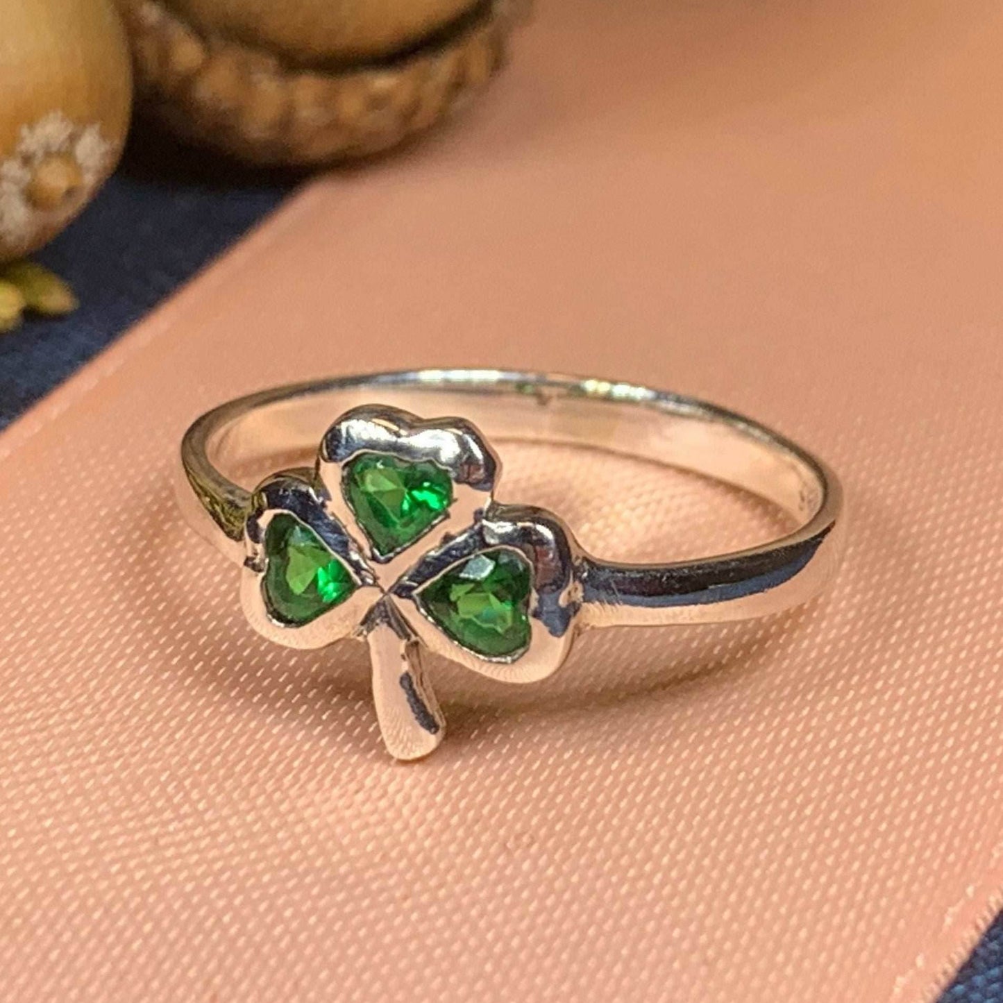 Emerald Isle Shamrock Ring - 6