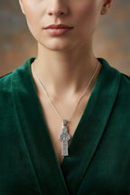 Irish Celtic Cross Necklace