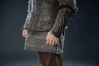 Viking leather bracers - Brown / One bracer
