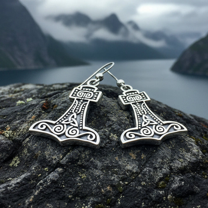 Arvid Thor's Hammer Earrings