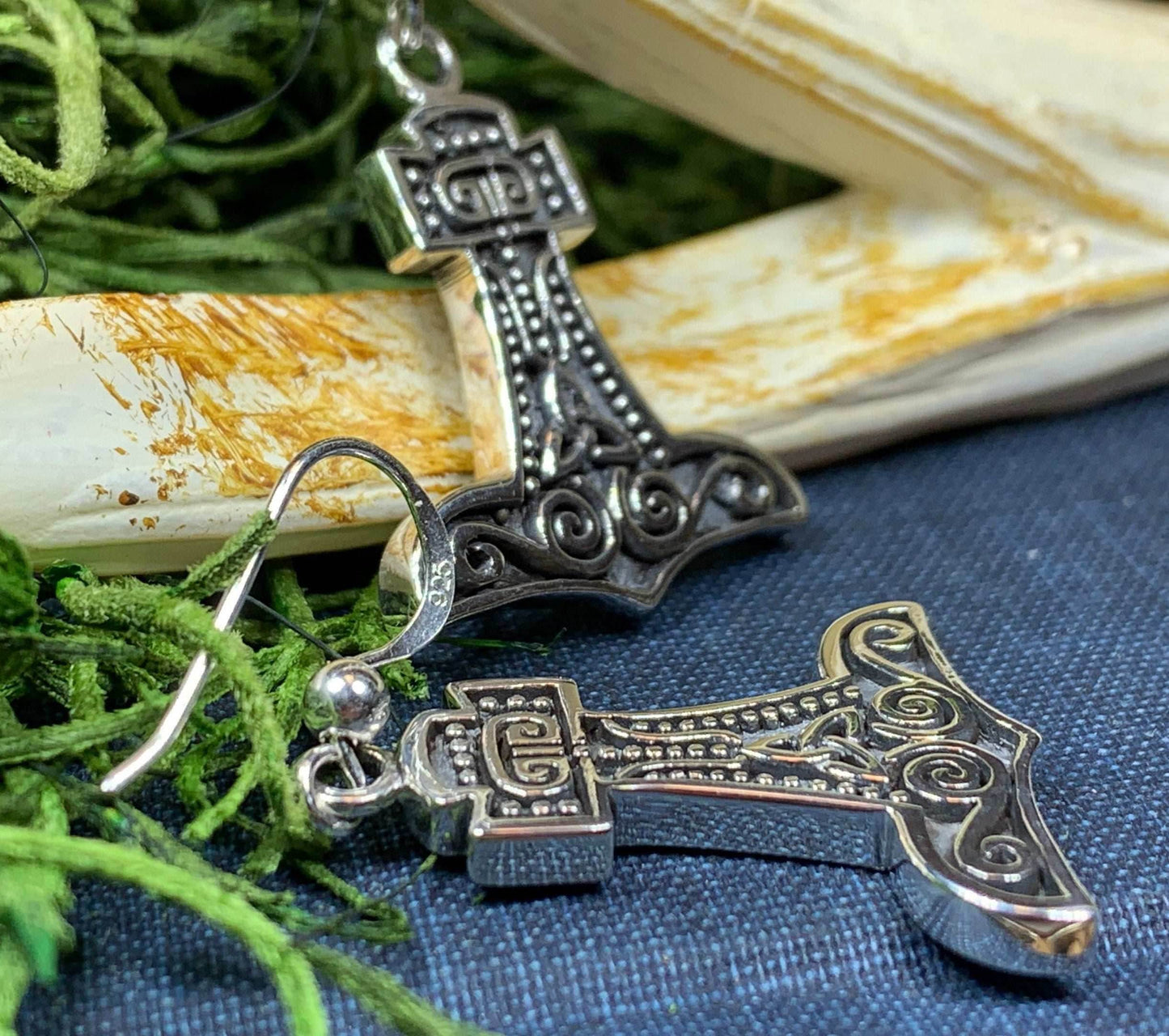 Arvid Thor's Hammer Earrings - 