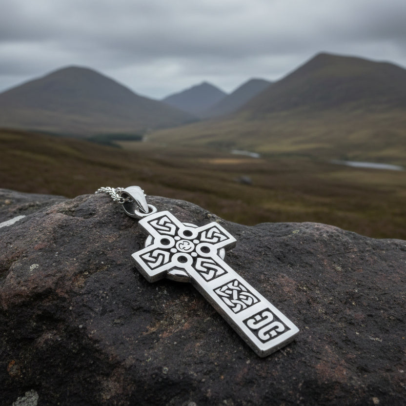 Ballinalee Celtic Cross Necklace